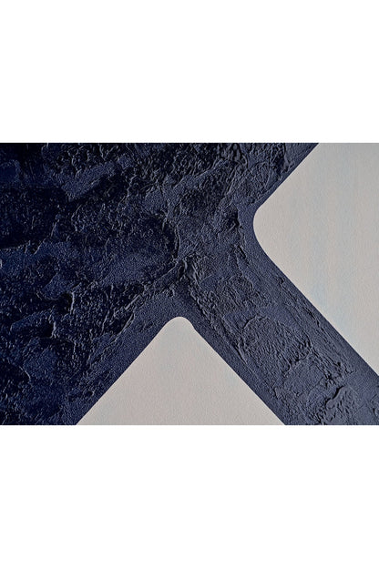 Peinture bleu foncé