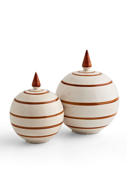 Objet Cube Cannelle 2 Pièces