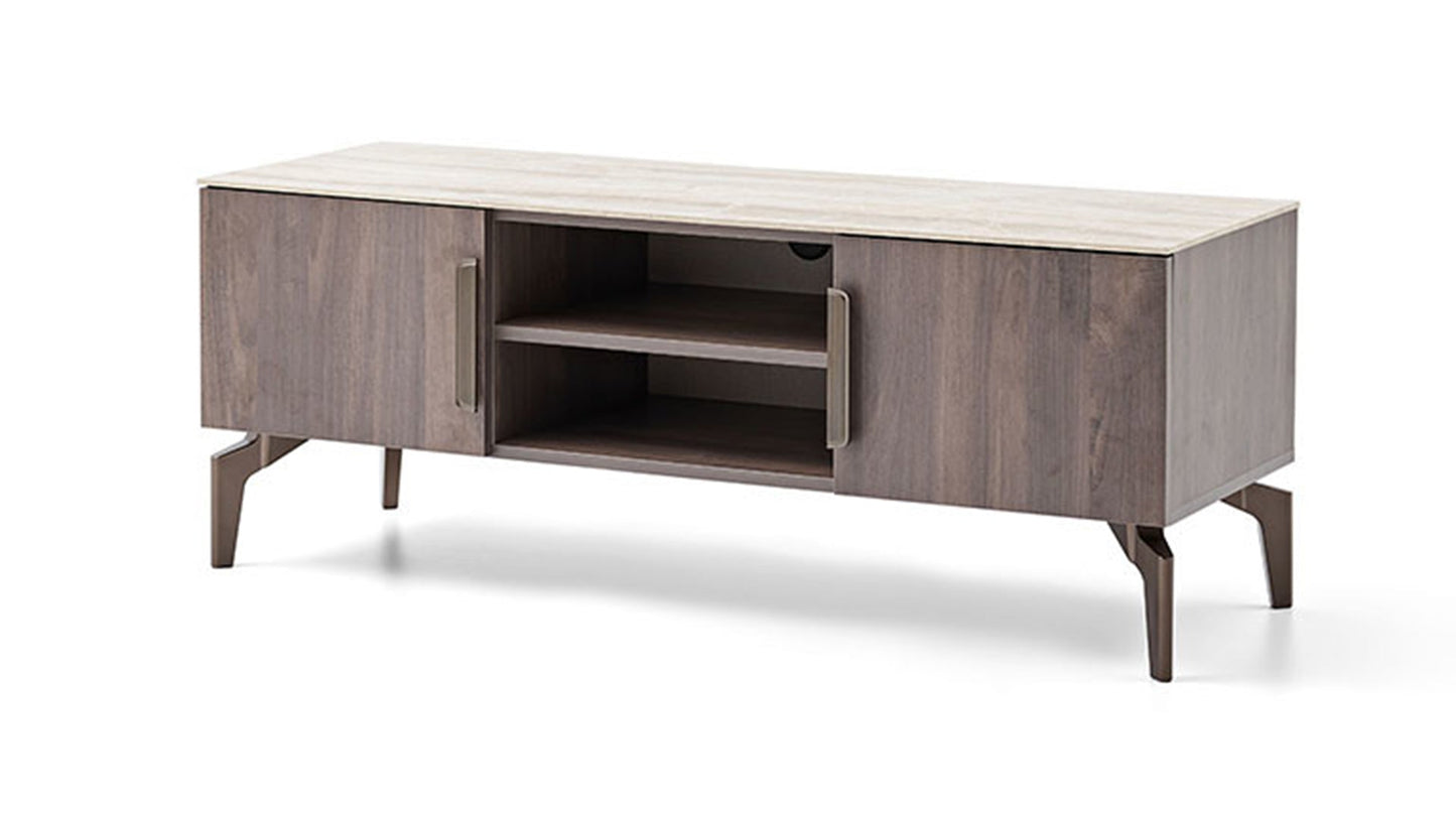 Module inférieur du meuble TV Piero - 140 cm