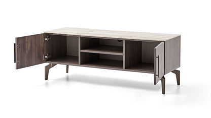 Module inférieur du meuble TV Piero - 140 cm