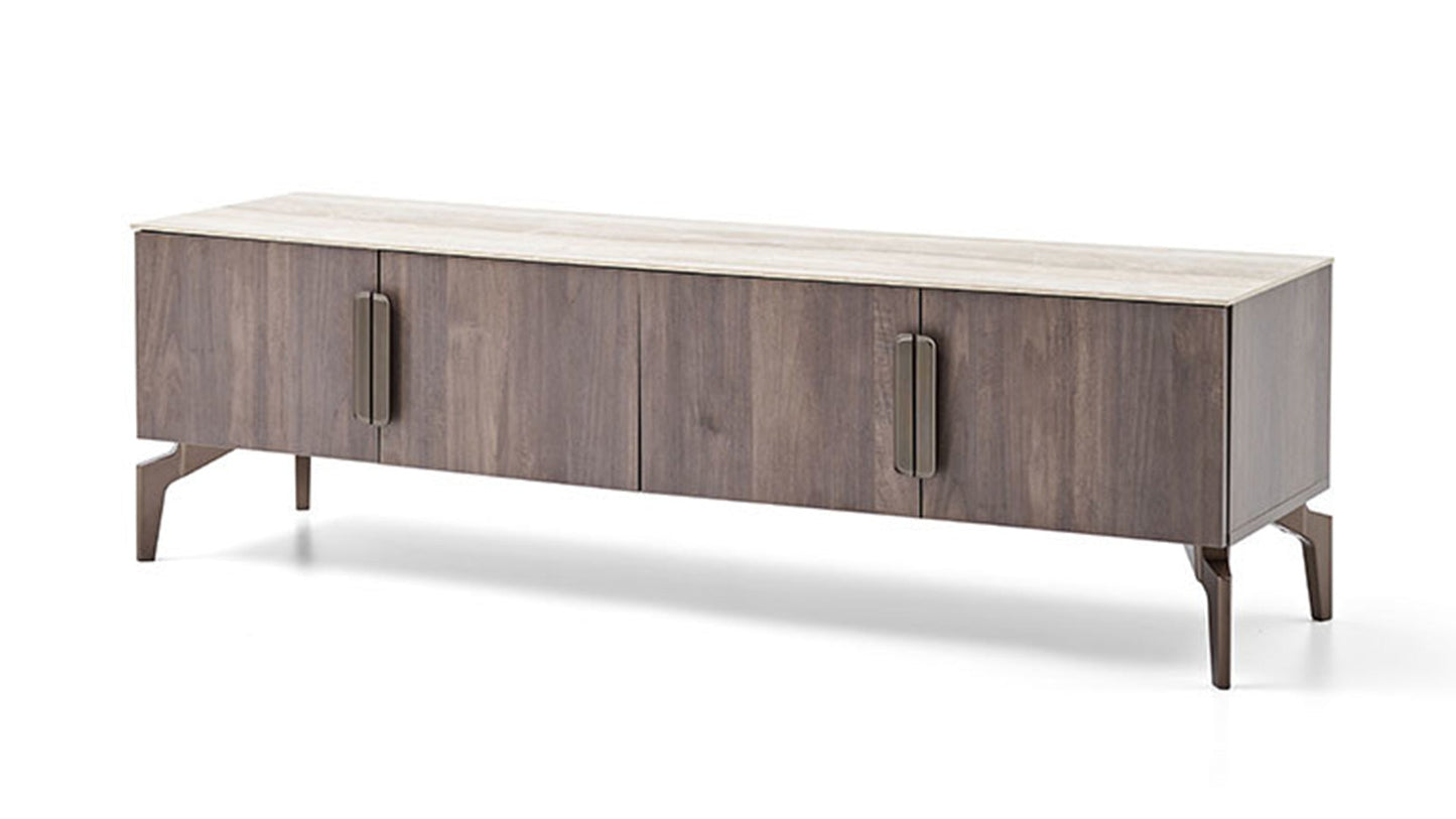 Module inférieur du meuble TV Piero - 180 cm