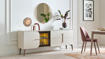 Console Milena - Miroir de commode