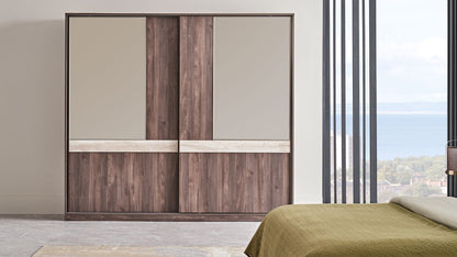Armoire coulissante à 2 portes Piero