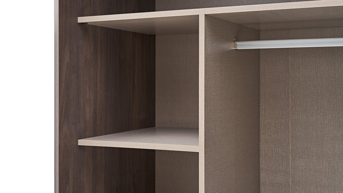 Armoire 2 portes coulissantes Piero 240 cm