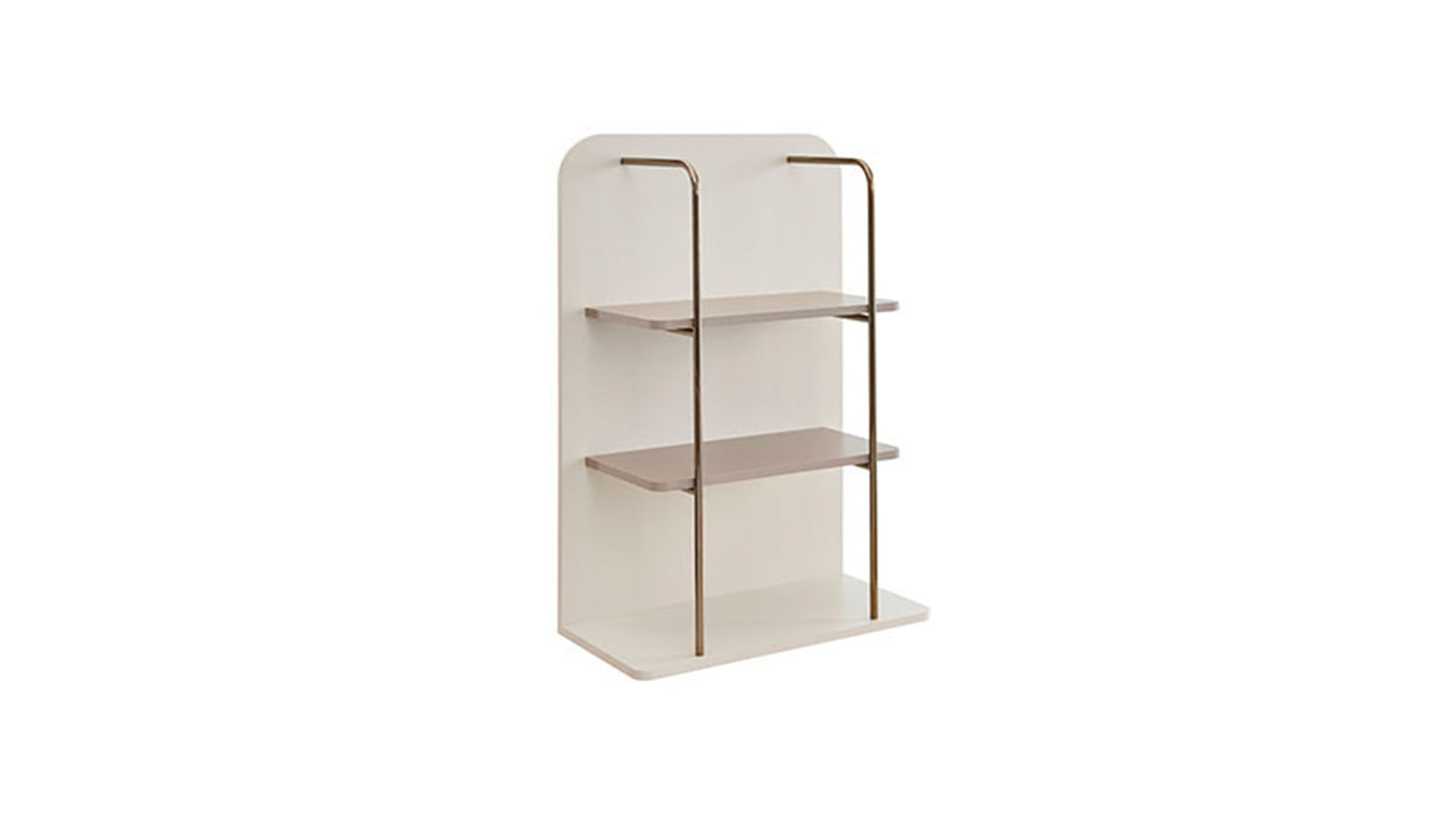 Module large supérieur du meuble TV Milena