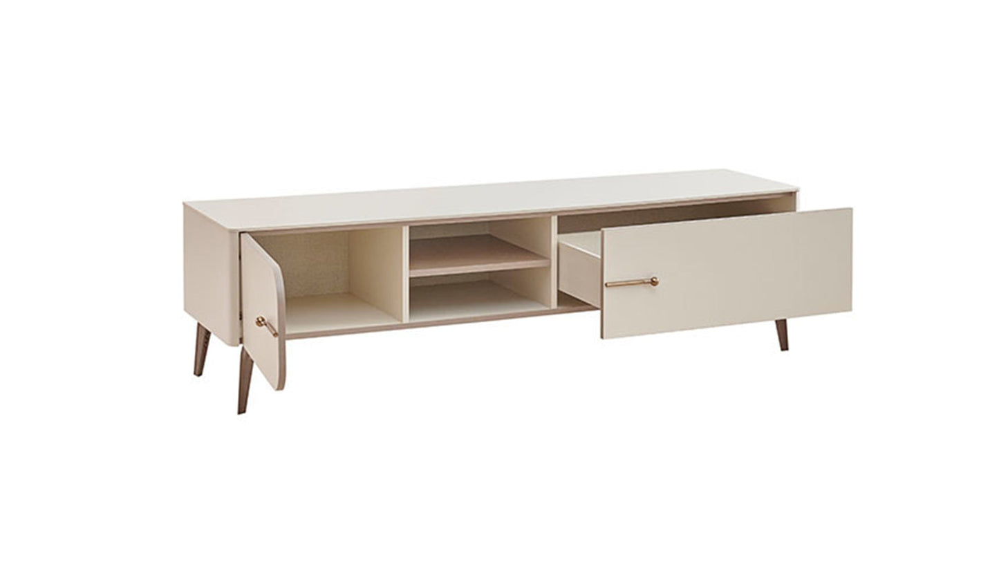 Module inférieur du meuble TV Milena - 180 cm