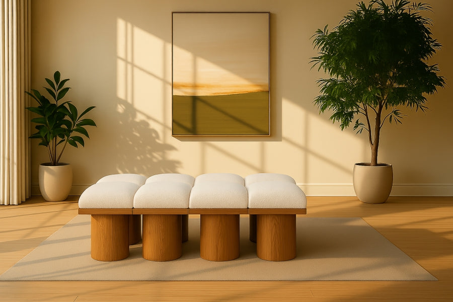 LION 8PC BENCH | BOUCLE