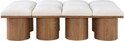 LION 8PC BENCH | BOUCLE