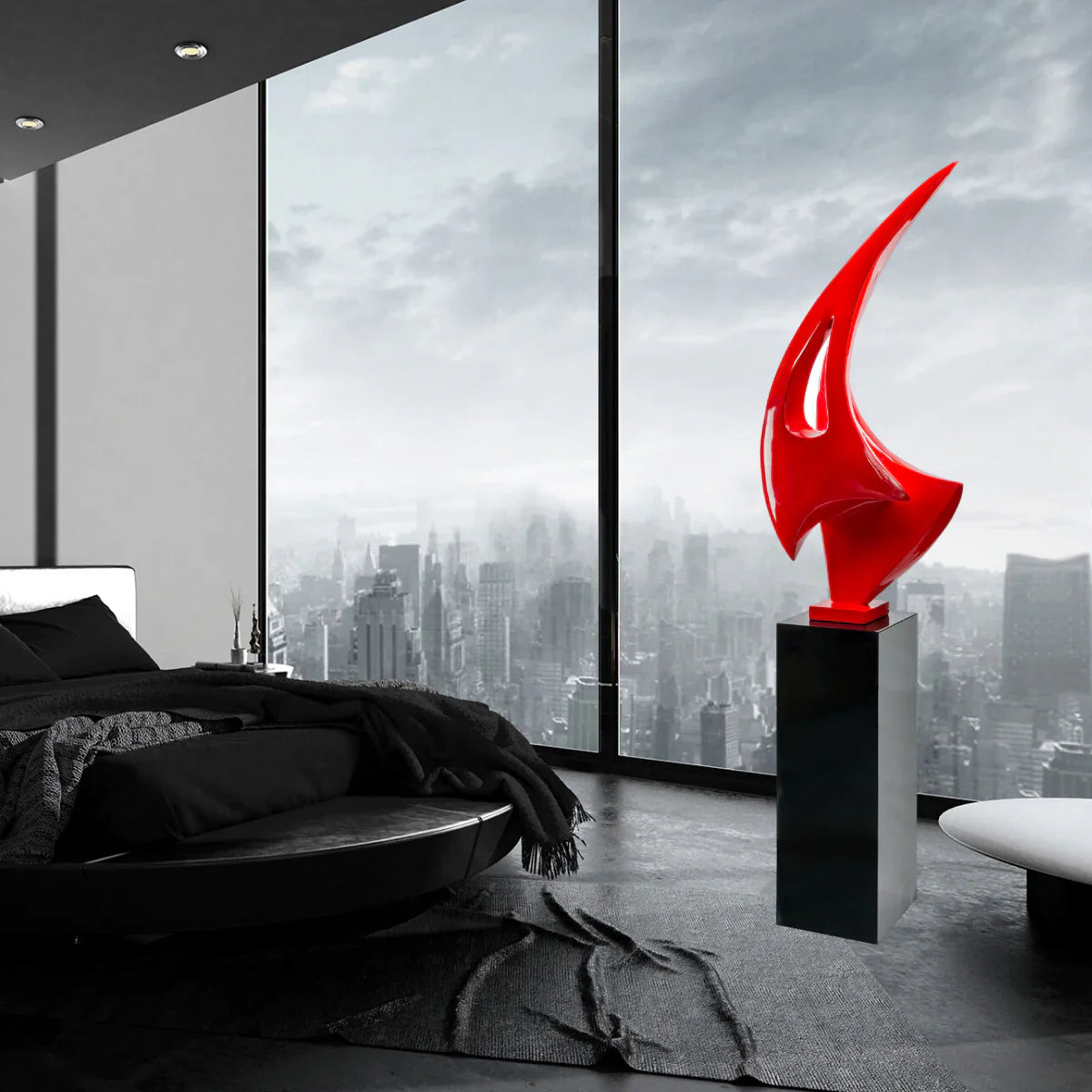 FLAME FLOOR SCULPTURE
