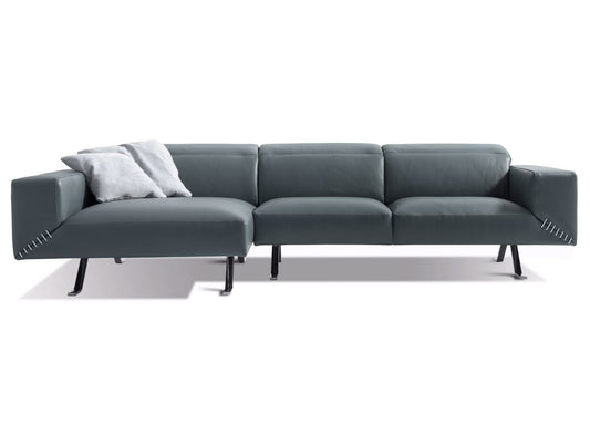 LARRY SECTIONAL | ITALIAN LEATHER