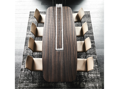 Skorpio Wood Master Dining Table - 118W