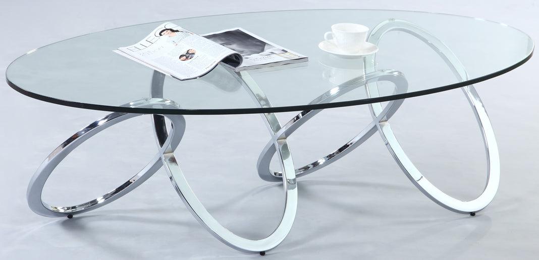 Table basse ovale Link