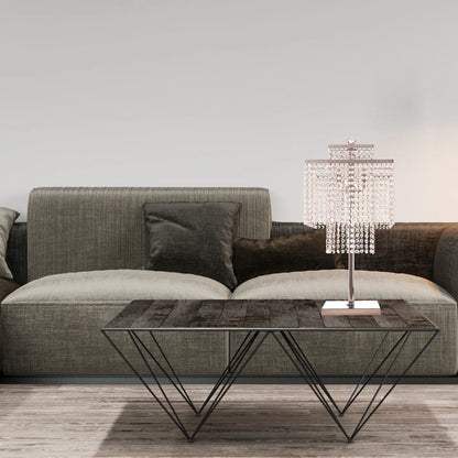 LAMPE DE TABLE EN CRISTAL AMALIA