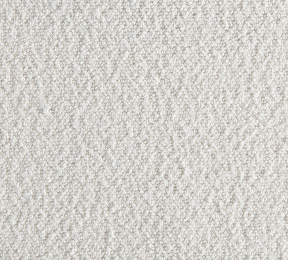 Lit coffre ottoman Maddison White Boucle