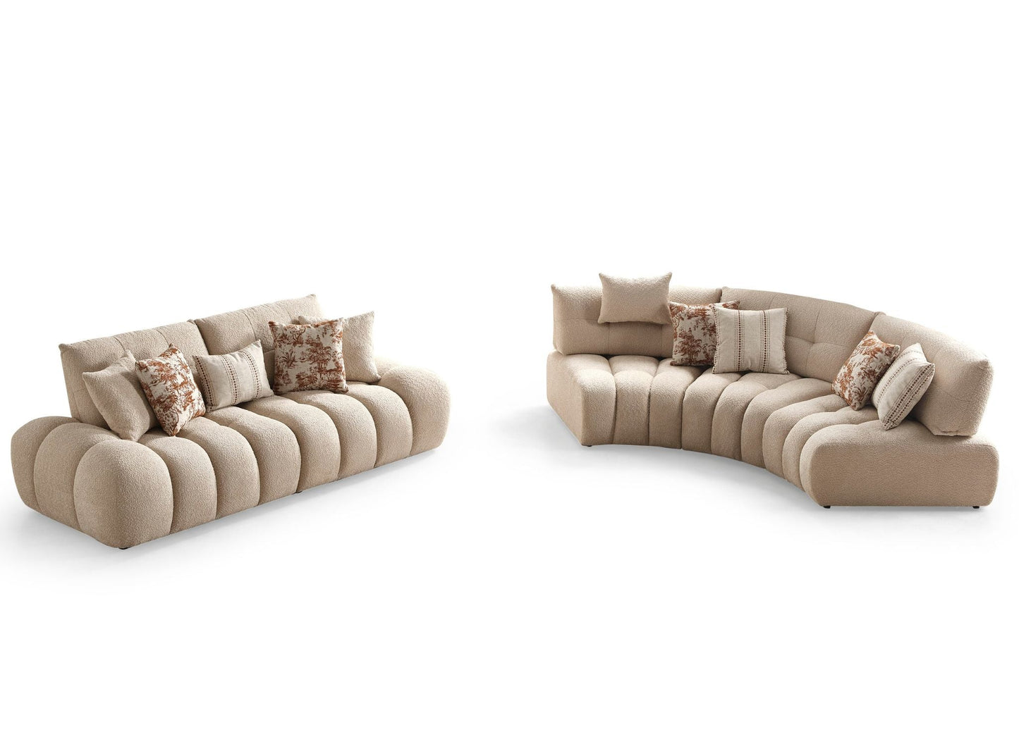 MOON BUCLE SECTIONAL