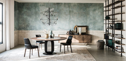Soho Ker Wood Dining Table - 70Dia