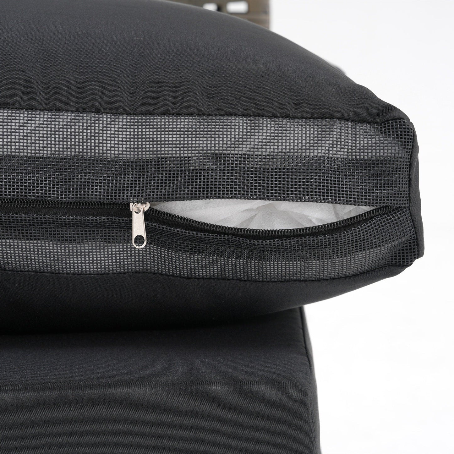 Ensemble de sièges d'extérieur sectionnels pour 6 personnes avec coussins