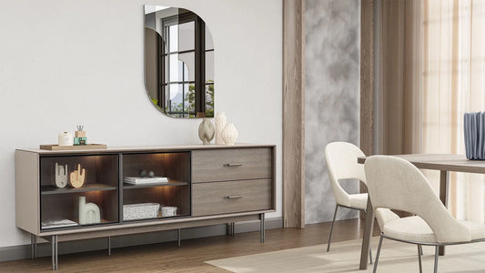 Console Calista - Miroir de commode