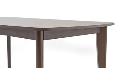 Table à manger fixe Piero - 180 cm - Marron foncé