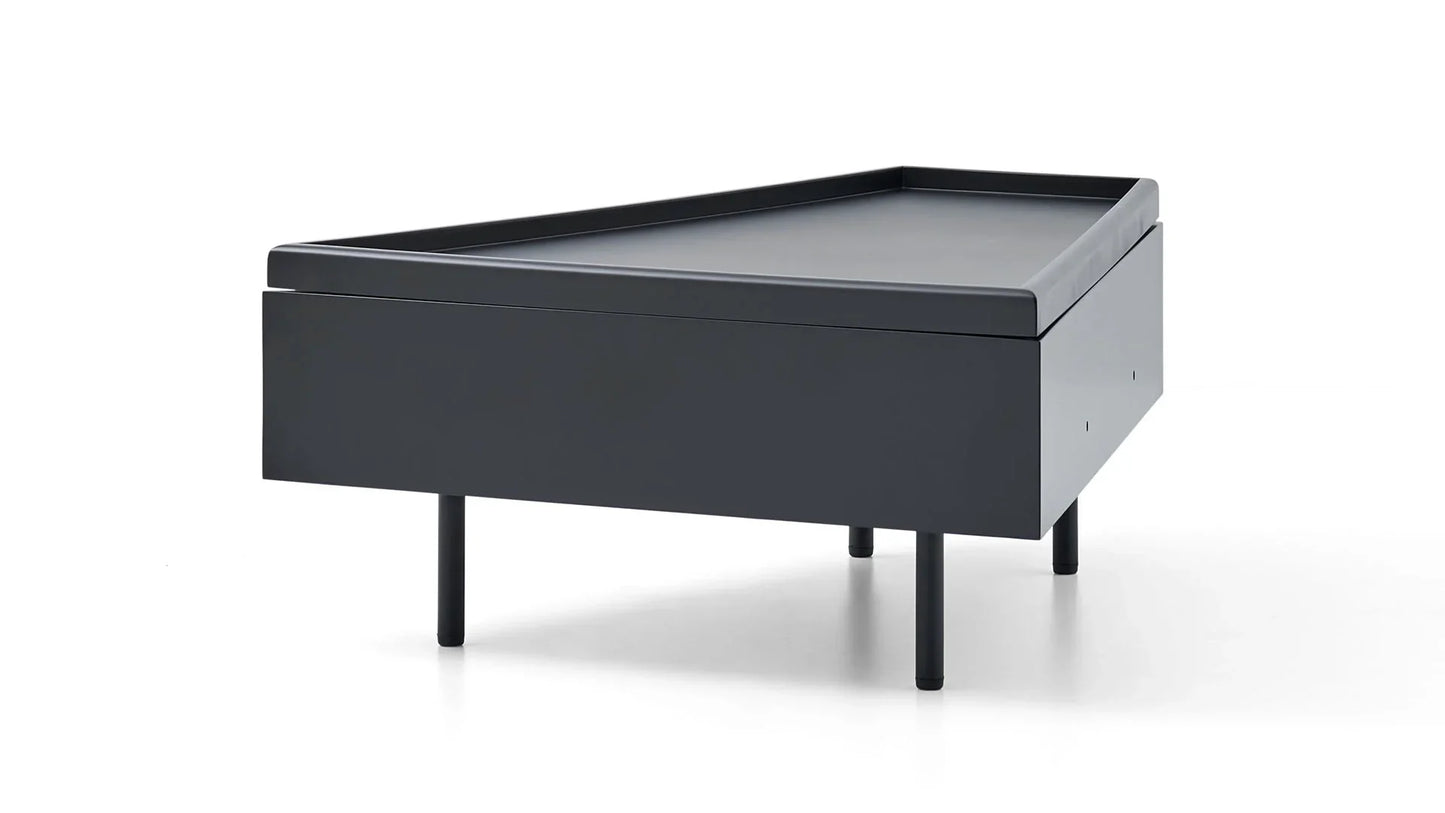 Pouf table basse triangulaire Othello
