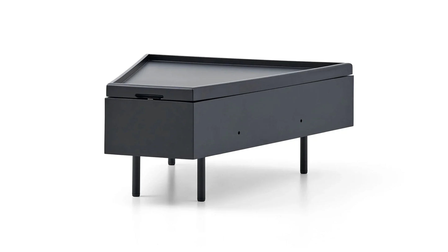 Pouf table basse triangulaire Othello