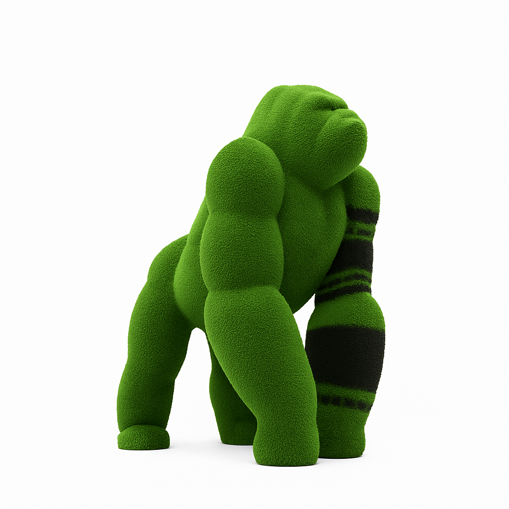 Grass Gorilla Topiary