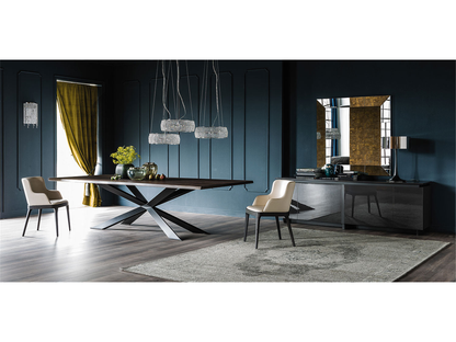 Spyder Wood Dining Table - 118W