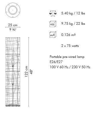 LAMPADAIRE CUC ME O (MOYEN)