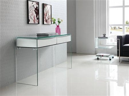 Table console Irina en blanc