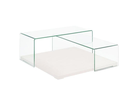 Table basse blanche Keith