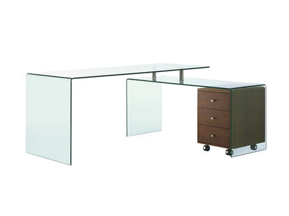 Denny Walnut Office Desk