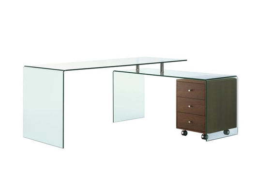 Denny Walnut Office Desk