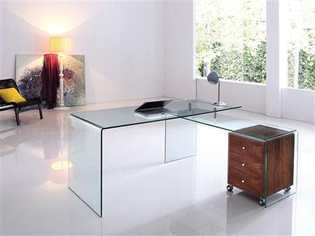 Denny Walnut Office Desk