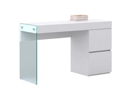 Venty Vanity in  White Lacquer
