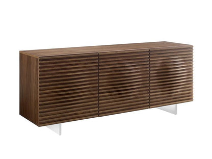 Buffet moderne en noyer Luna