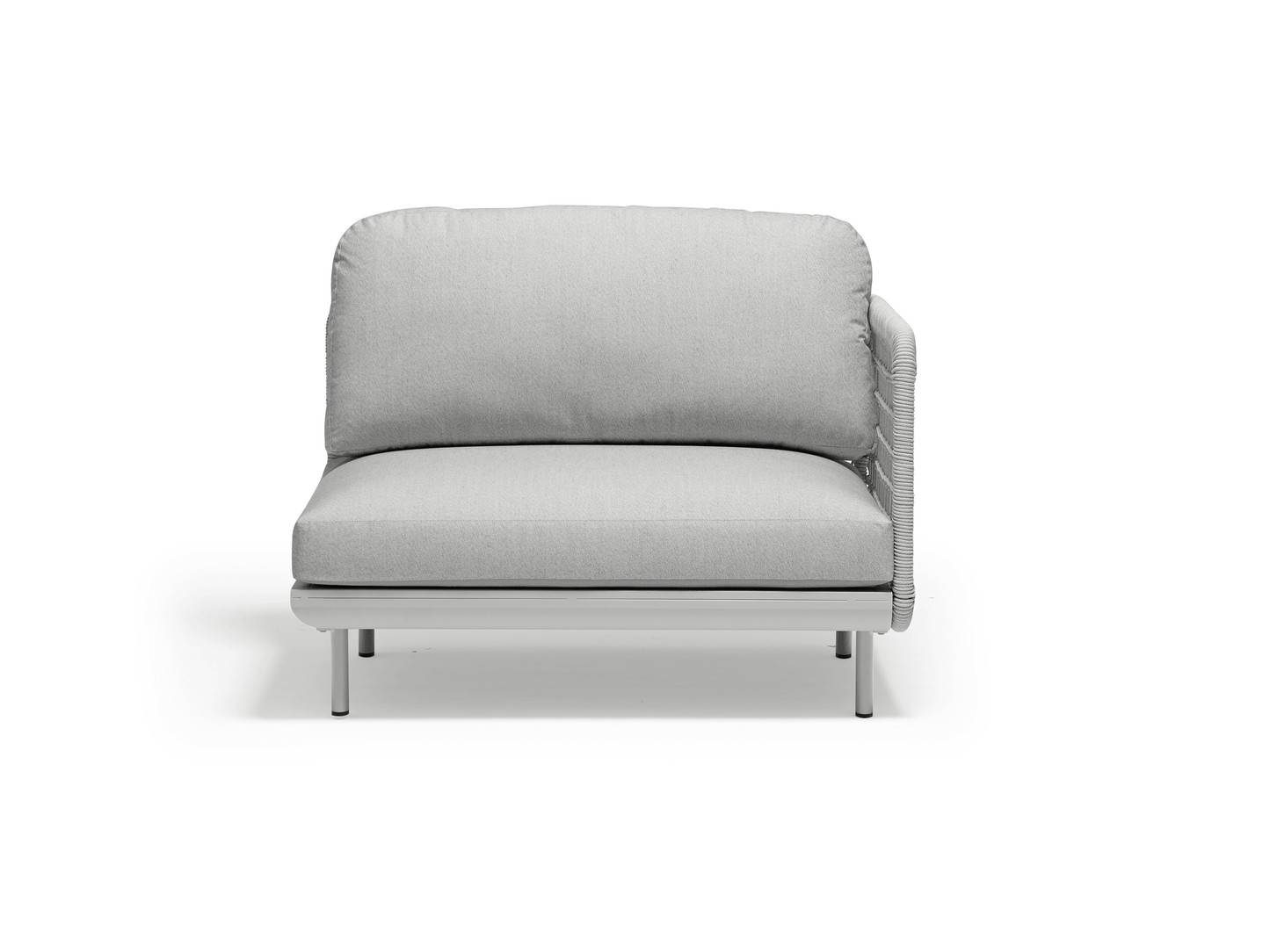 Chaise Amberly en gris clair