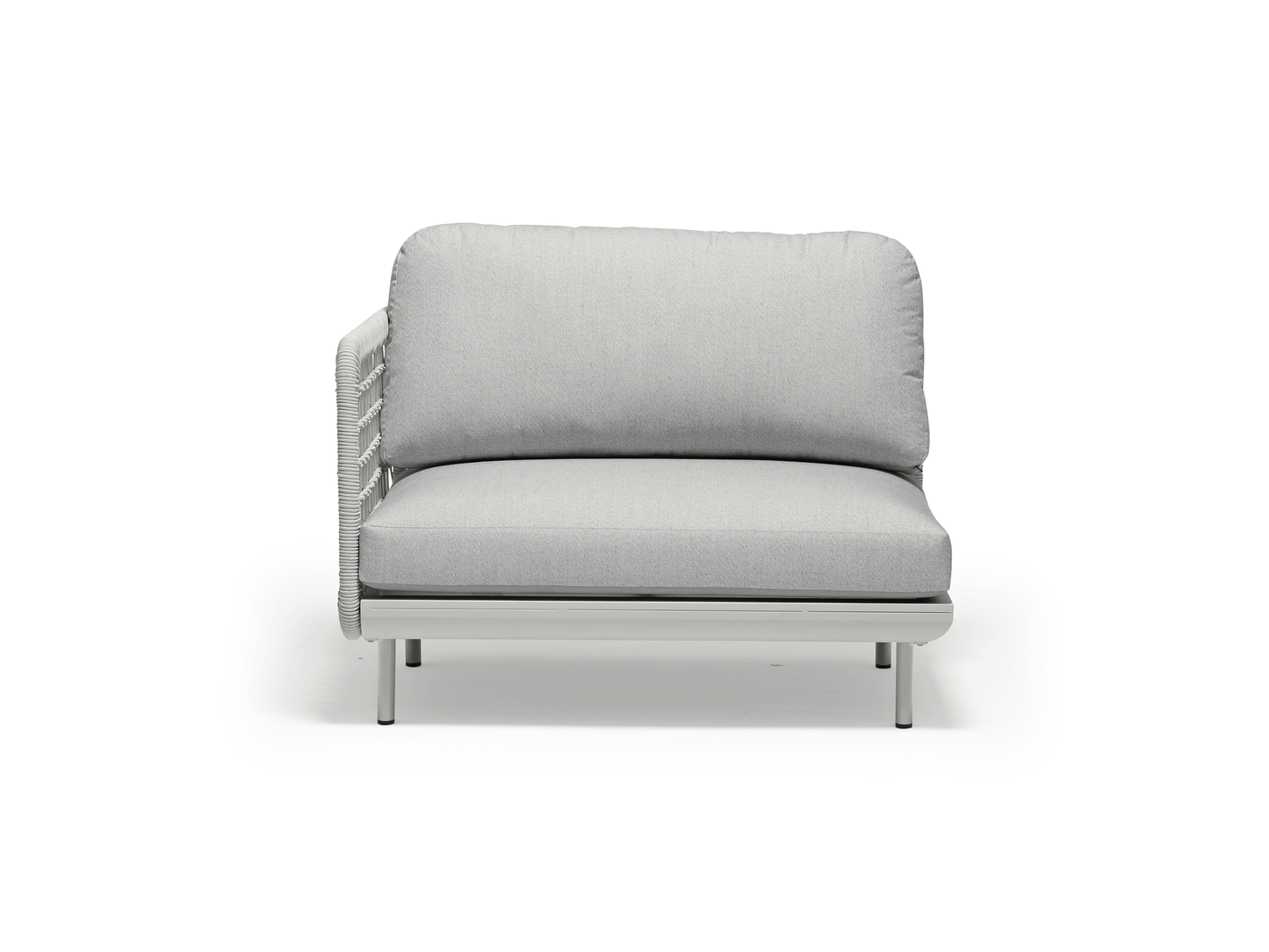 Chaise Amberly en gris clair