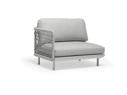 Chaise Amberly en gris clair