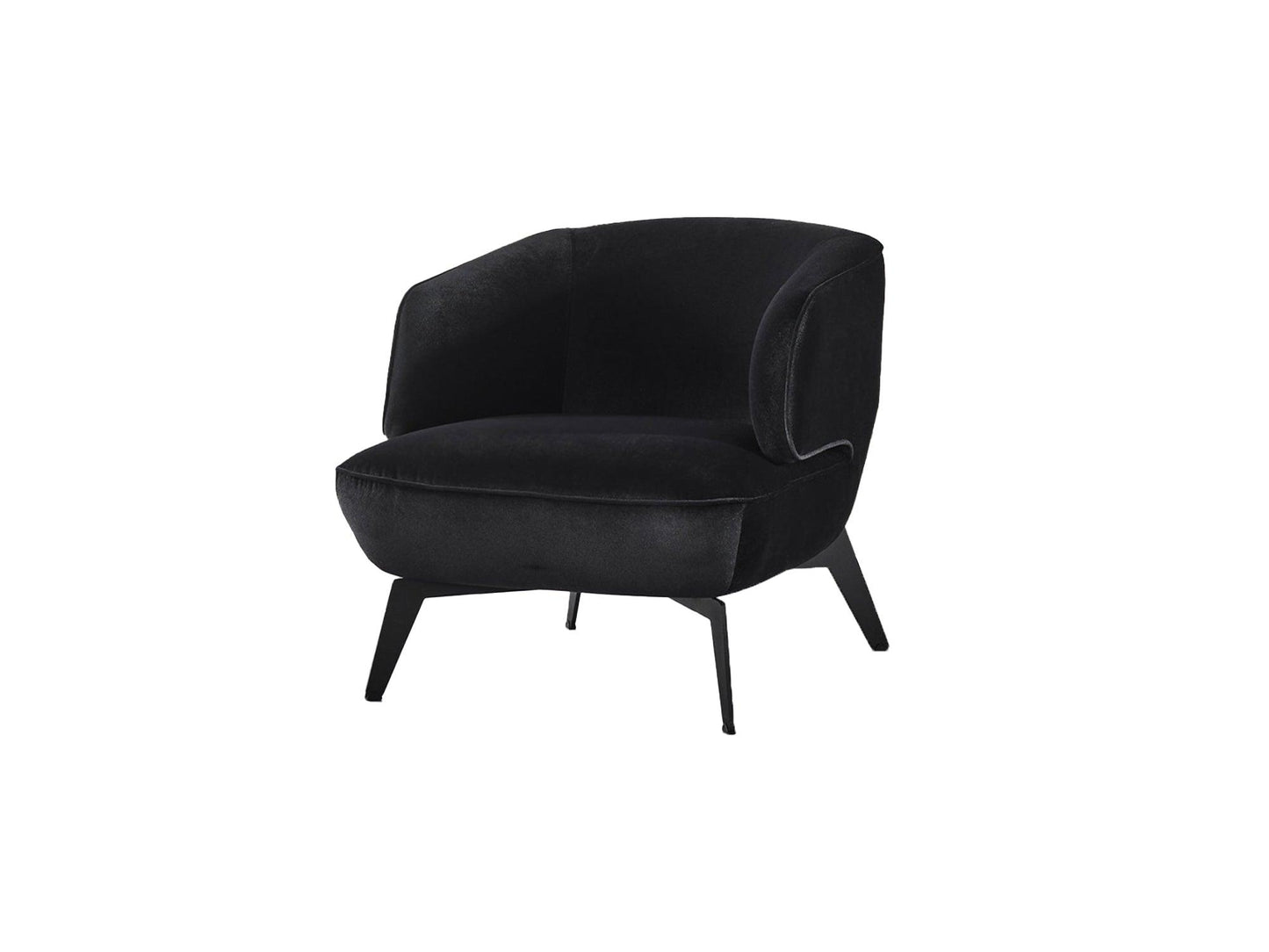 Fauteuil d'appoint Emmet noir