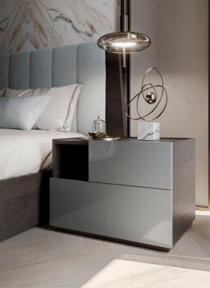 Ensemble de chambre Porticello avec tête de lit rembourrée