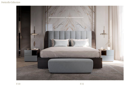 Ensemble de chambre Porticello avec tête de lit rembourrée