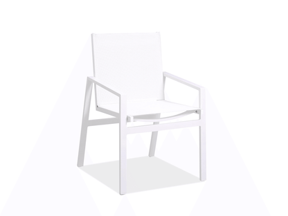 Fauteuil de salle à manger d'extérieur Brynne : lot de 2