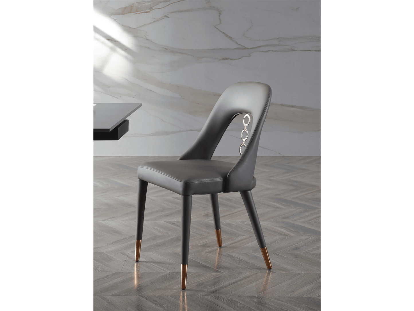 Chaise de salle à manger Marva : lot de 2