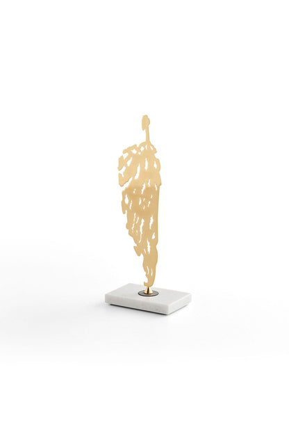 Abstract Gold Object