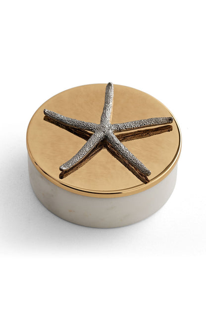 Boîte en marbre étoile de mer