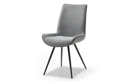 Chaise de salle à manger SE7EN | Gris