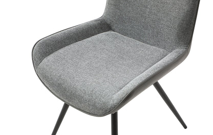 Chaise de salle à manger SE7EN | Gris
