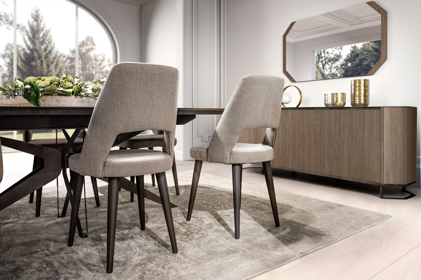 CHAISE DE SALLE À MANGER HEX