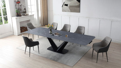 Vieno Dining Table 123in