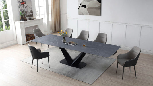 Vieno Dining Table 123in